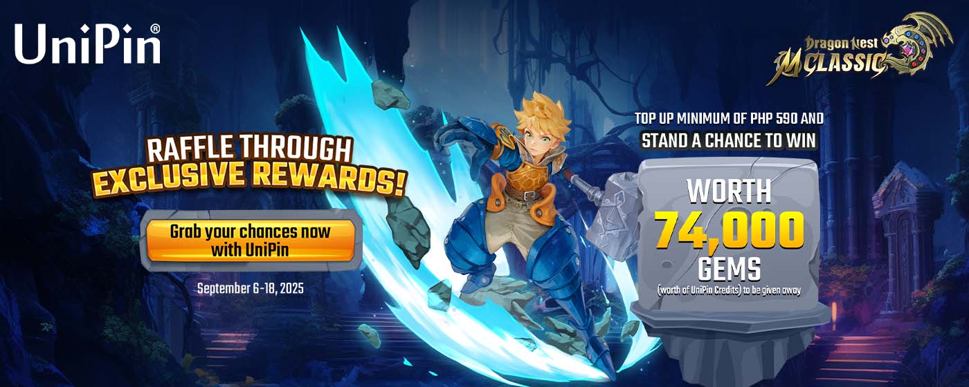 Dragon Nest: Raffle Through Exclusive Rewards (PH)